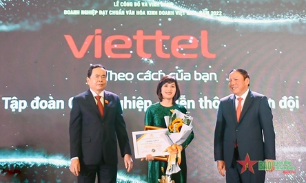 Viettel meets Vietnam business culture standards 2022